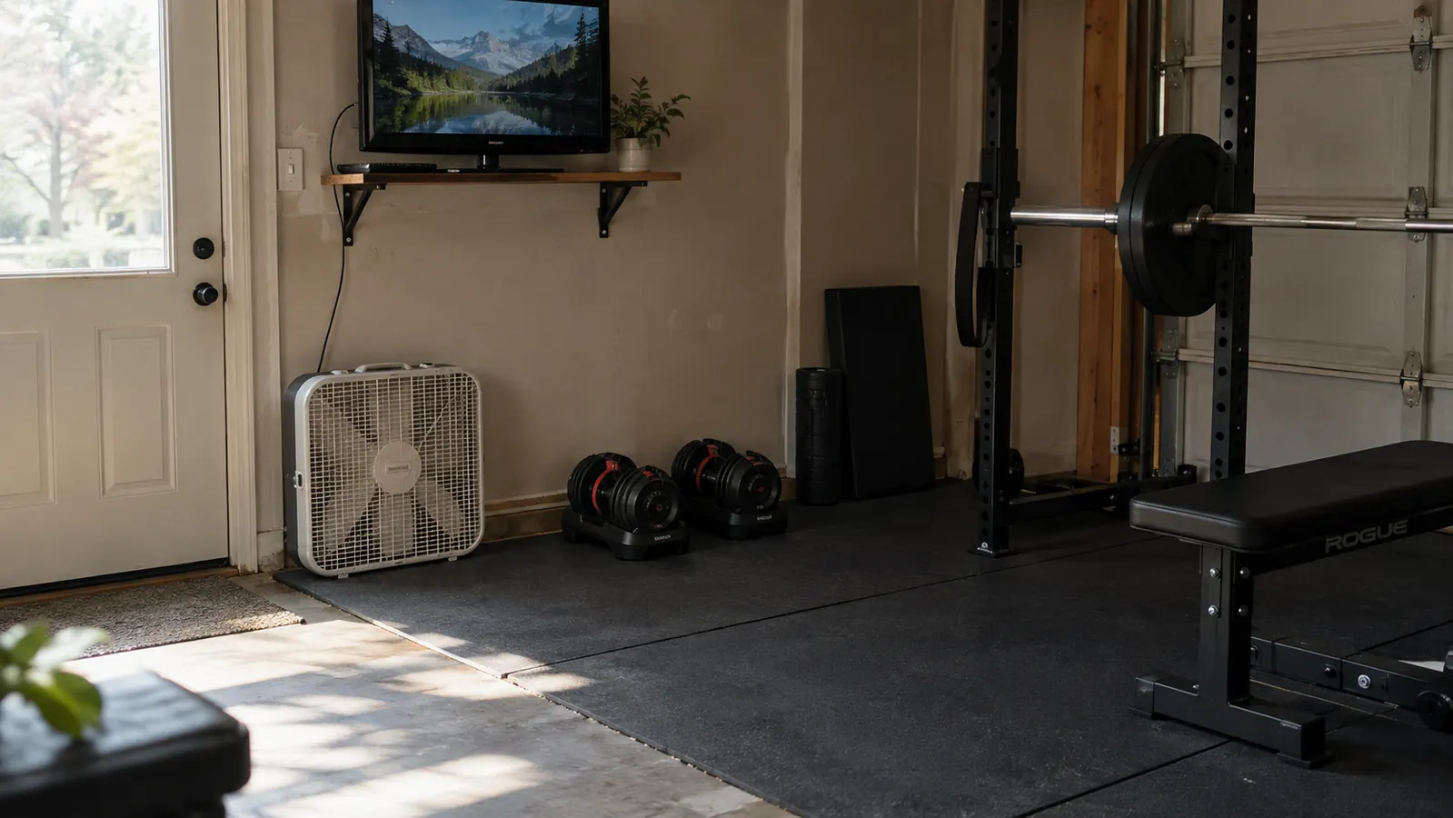 How to Build Strength in a Small Room With Adjustable Dumbbells